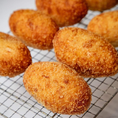 Pains frits au curry